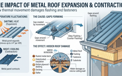 How Roof Expansion and Contraction Can Silently Damage Your Roof