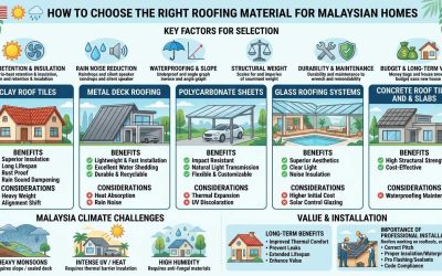 How To Choose The Right Roofing Material For Malaysian Homes